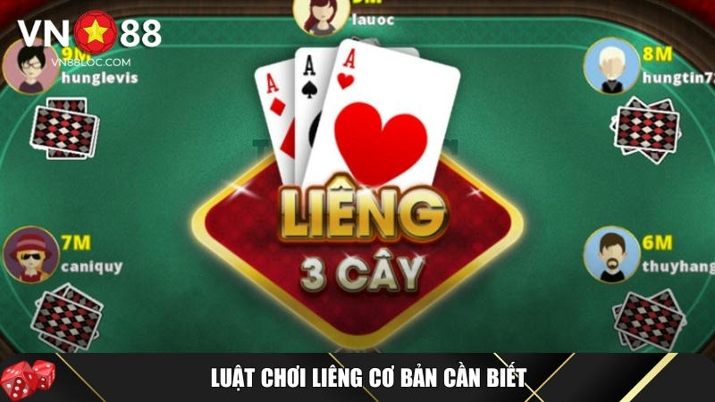 Luật chơi liêng cơ bản bạn cần biết